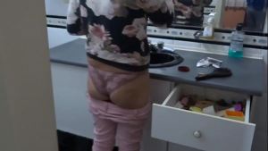 You can’t fuck me but cum in my hairy pussy and then I’ll blow you, stepmom moans