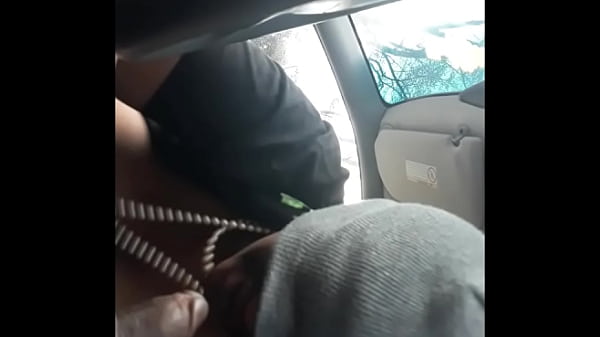 Beauty A Beast sucking dick in car