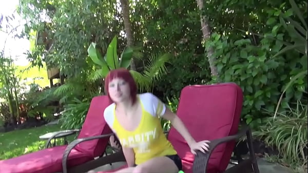 Red head milf Zoey Nixon fucking in outdoor