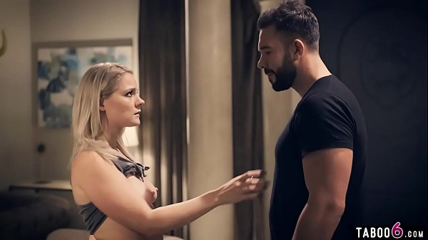 Homeless teen stalks a family man until he fucked her