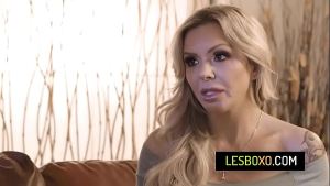 Busty stepmom seduce and fuck her stepdaughter – Nina Elle, Penelope Kay