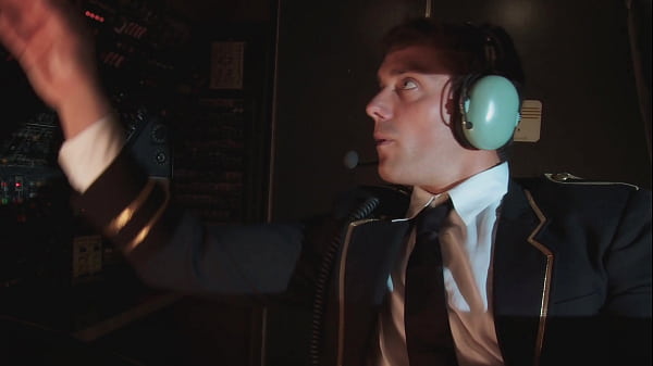 Madelyn Marie Fucks The Captain In The Cockpit During A Red Eye Flight