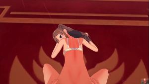 Girl Sneaks Into The Office Boss Thinks It Is A Dream