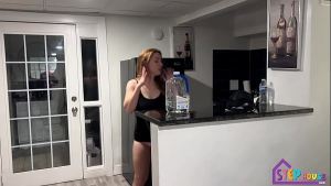 MISTY STUCK IN THE COUCH