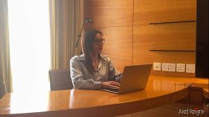 Petite Office MILF Assfucked by BBC