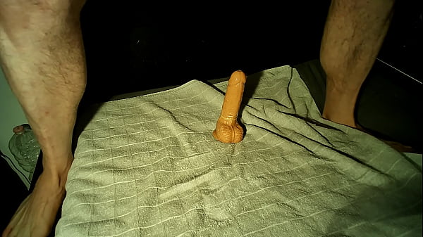 Old dildo, new cum