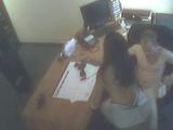Office whore takes hard cock