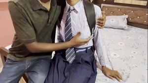 Desi College Girlfriend Hardcore Fuck With Her Boyfriend ( Hindi Audio)