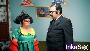 El Chibolo  18 – Don Panzón se cobra la renta comiéndose la torta de jamón de la Cholondrina- Capitulo II