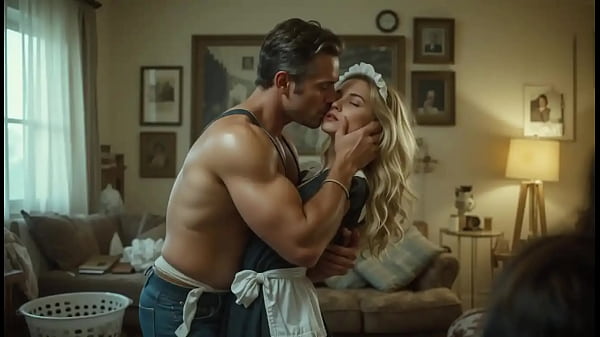 Forbidden Love Story 50-Year-Old Man Falls for His Young Maid blond