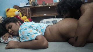 Horny Desi Girl Gives Sloppy Blowjob And Gets Her Ass Licked Deep