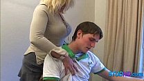 Hot babe fucks stud 1018