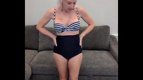 Retro Bikini and White Toes