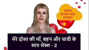 Hindi Audio Sex Story – Sex with My Friend’s step Mom, step Sister & step Aunt – 2