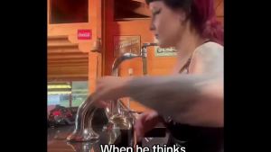 You think you could just delete and deactivate and I’d let you go? Please  I’m the new bar maid now ️