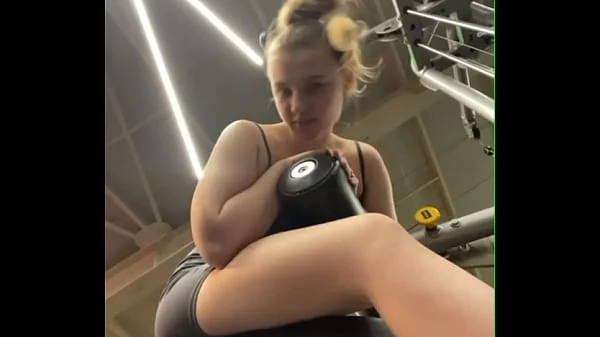 Crazy anal fucking in the gym