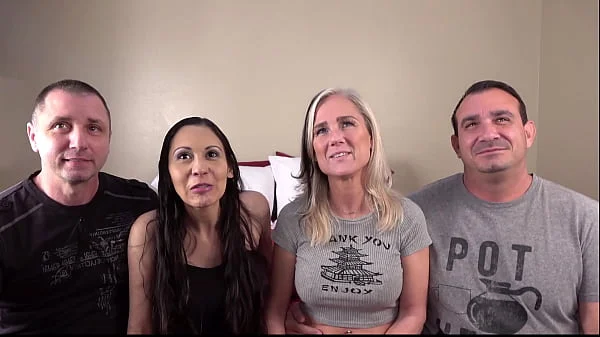 Desperate Amateurs casting hot big tit bbw milfs getting their tight pussies pounded really hard by big cock