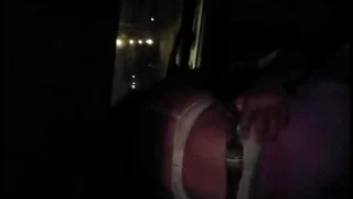 Gil stuck the wood into the married woman in the backseat of her car in the middle of the street