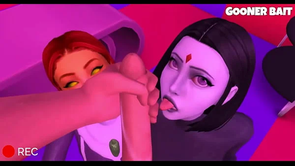 Gooning Challenge Famous Toons & Videogame characters porn hentai compilation