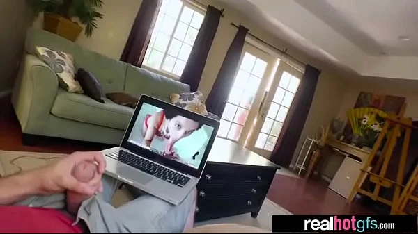 Lovely Girlfriend (adriana chechik) Like To Bang In Front Of Camera vid-1