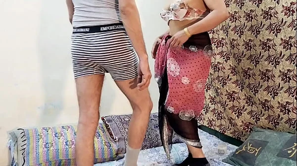 Quick pussy fuck with Sexy Indian girlfriend, Desi pussy fuck with dirty talk in Hindi