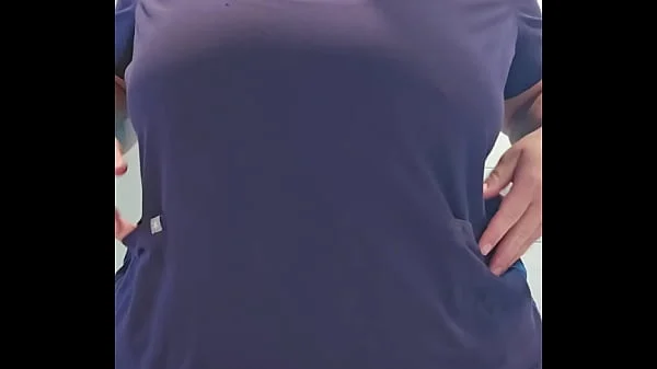 Screamscene – playing with my huge natural tits