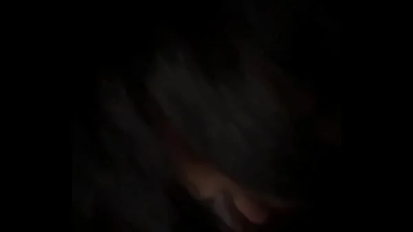 Step sister sucking BBC in car