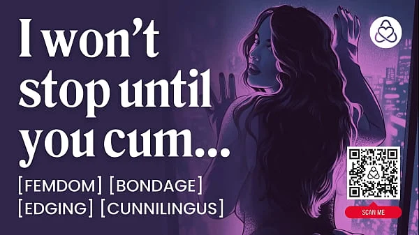 ASMR Audio Porn: Femdom Fucks Her Submissive Male On a First Date – Bondage & Edging – Erotic Audio Roleplay