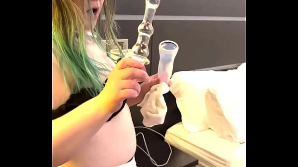 Maid Joan Day Fucks Both Holes with Dildo (Trailer)