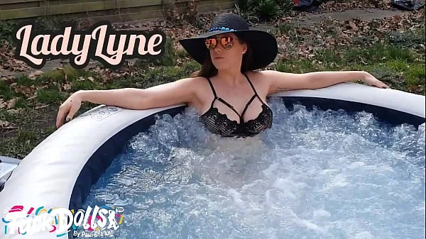 Natural Big Boobs Beauty LadyLyne First Anal