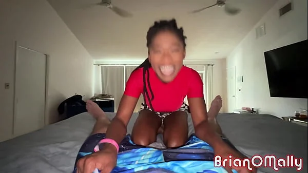 Sexy Ebony Babe Hazel Grace Gets Fucked and Rides Brian O’Mally’s Big Dick