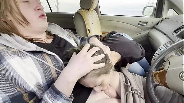 she surprised me while jerking off in the car