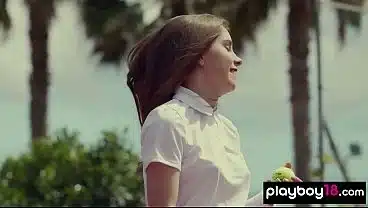 Bombastic naked Ukrainian hottie Kate Chromia ready to hit a few outdoor