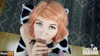 Cum on my face! – Day 4 BJ week – Miss Banana