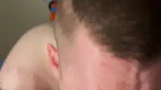 Friend Gets A Mouthful Of Cum and Swallows