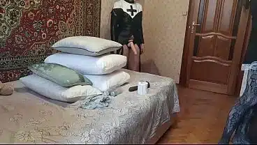 Girl pegging man amateur homemade