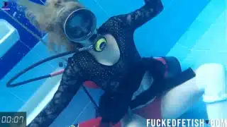 Horny Ashlee Rose slut dress scuba underwater slow 747 Release week 50