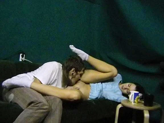 In the café sex tape porn