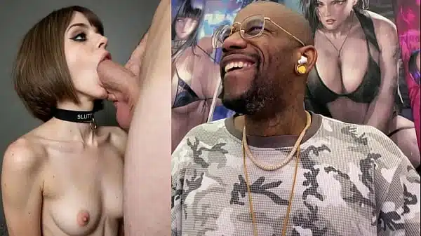 Petite Beauty Sucking On A Thicc Hard Ass Cock, Thicc Fat Pussy Slut Getting Anal Fucked, Ebony Maid Taking Hard Ass Backshots Like A Whore, AI Generated