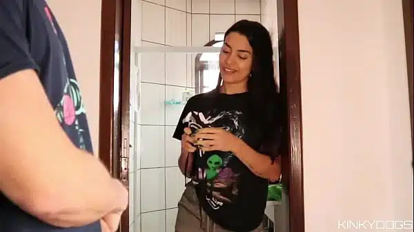 The housemaid wants to suck her boss’s cock so bad! FABLAZED