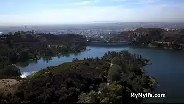 Tag teaming slutty wife with the delivery guy free use style