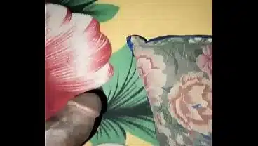 African Black man showcasing his bed skills