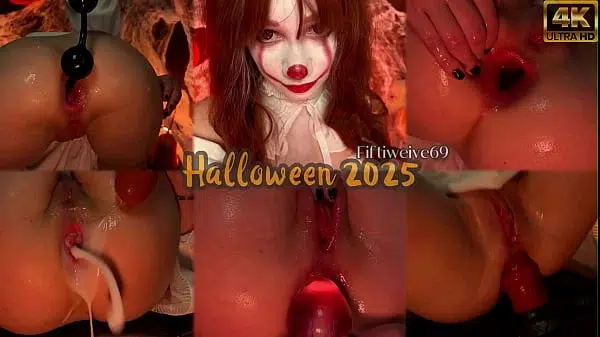 Anal Halloween 2025 huge open hole