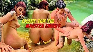 Atrevida pareja se pierde en el bosque y terminan follando en un paraiso escondido!