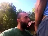 Big Cock Blowjob Outside