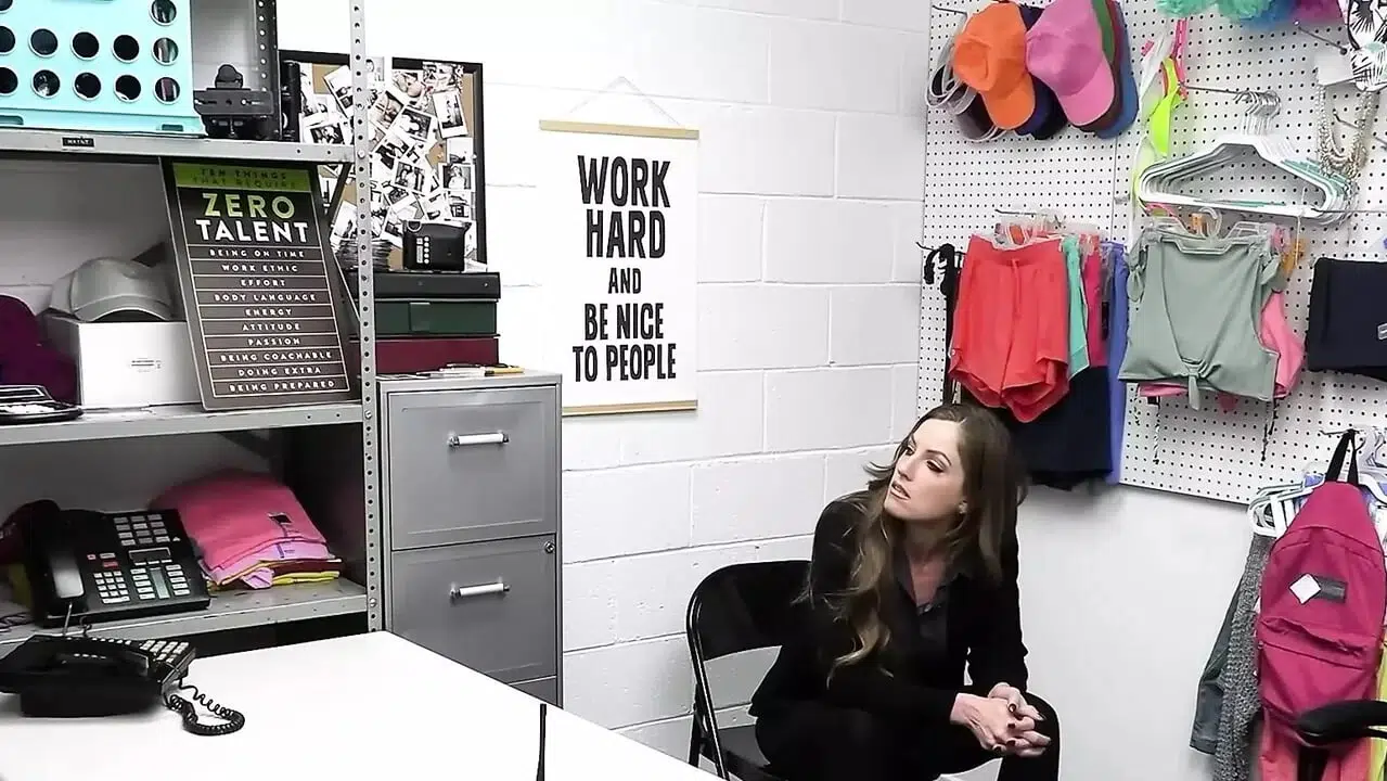 Busty Shoplyfter Mylf Breaks The Law And Gets Dominated By Security Officer In The Backroom