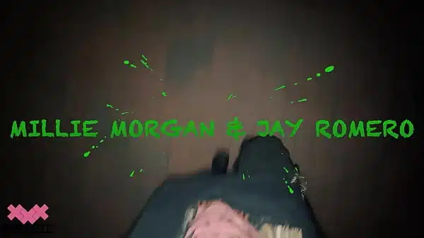 CLOWN QUEEN MILLIE MORGAN TAKES JAY ROMERO FOR HALLOWEEN TRICKS OR TREATS