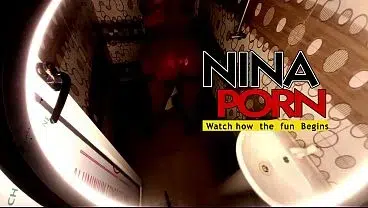 Ebony girl Having Fun in the bathroom and had some dick