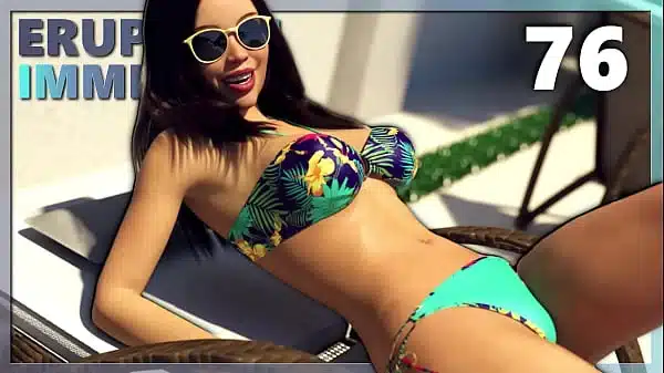 ERUPTION IMMINENT #76 • Hot babes in bikini enjoy each other