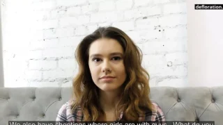 Hairy virgin teen Ofelya Rubens casting